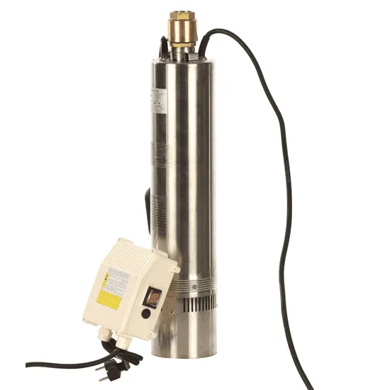 Ribimex PRPVC751/43F - Pompe immergée pour puits - 750 W - Eau claire
