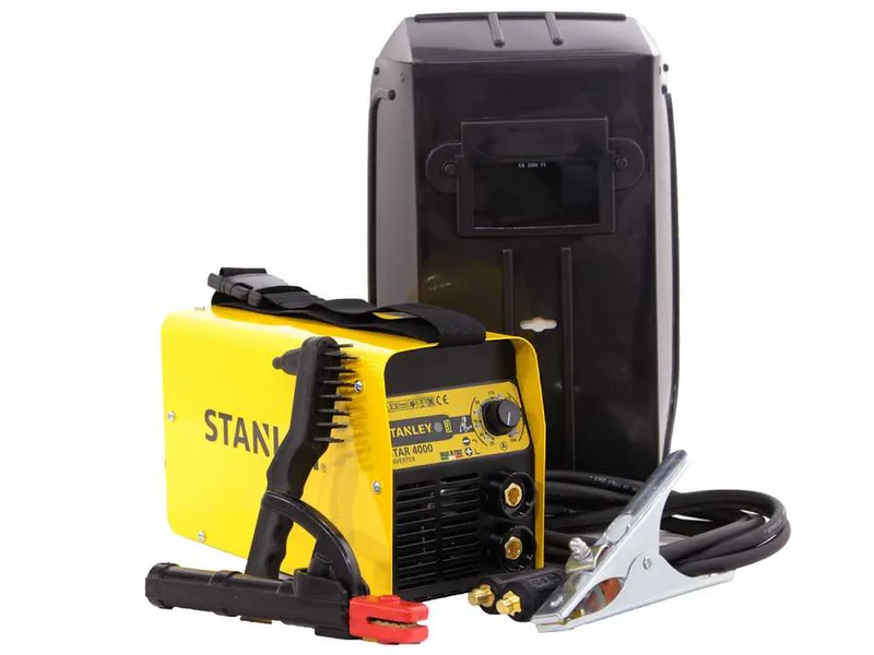 Poste à souder inverter MMA Stanley STAR 4000 - 160A max - 230V - cycle @160A - kit