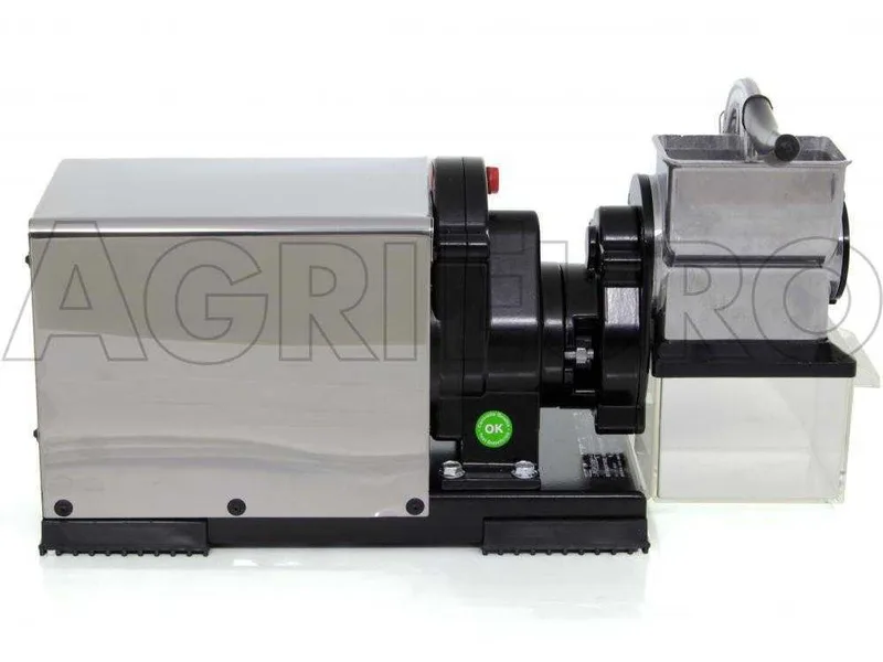 Reber 9010N - Râpe électrique - N.5 - Moteur électrique à induction professionnel 600W - INOX