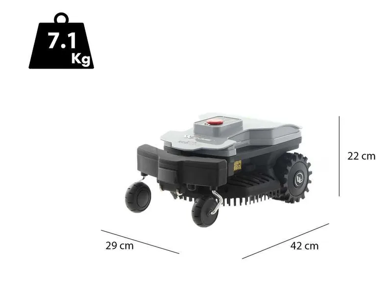 Wiper IKE XH6 - Robot tondeuse - Contrôle via APP - Surface maximale conseillée 600 m2