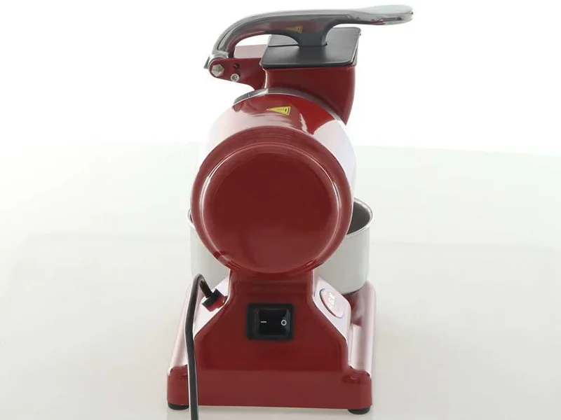 RGV Robusta - Râpe à fromage électrique de table Red - En aluminium moulé - 450W