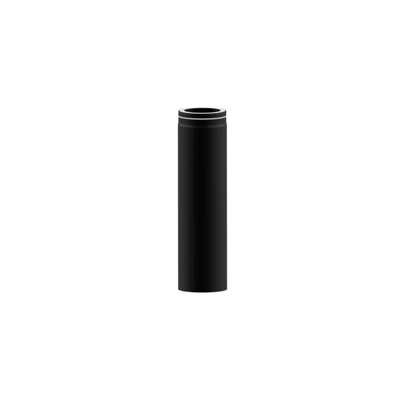 Raik Lifestyle DUO élément de longueur 130mm noir L: 750mm pour tuyau de fumée / conduit de fumée