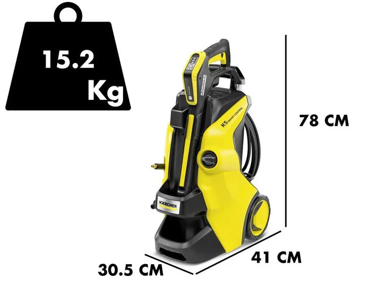 Nettoyeur haute pression Karcher à eau froide K5 Smart Control - avec Bluetooth