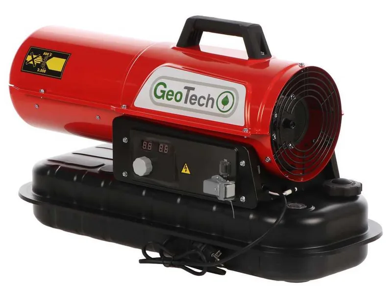 GeoTech DH 1000 - Générateur d'air chaud diesel - À combustion directe
