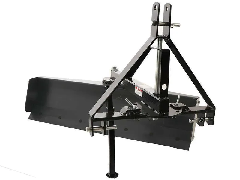 Lame niveleuse pour tracteur Blackstone B-GB 160 à rotation simple 360° et bras orientable