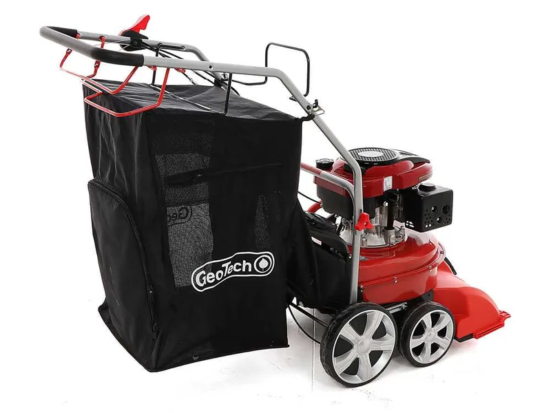 GeoTech LV 450 SP - Aspirateur à feuilles thermique autotracté - Loncin 159 cm3