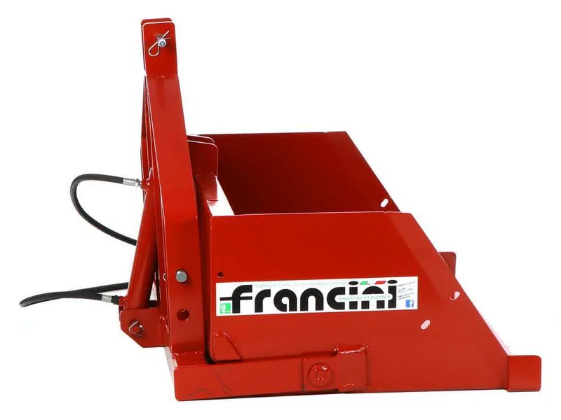 Francini PR 100 - Godet arrière hydraulique pour tracteur - de 100 cm - Capacité 400 Kg