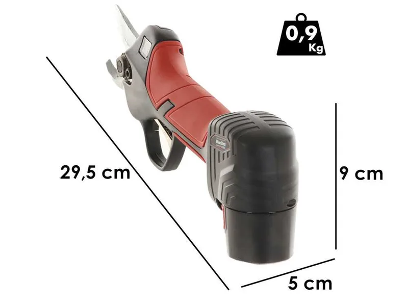 Sécateur electrique avec batterie Blue Bird PS 22-23 - 2 Batteries incluses - 12.6 V et 2Ah - Ø 23 mm