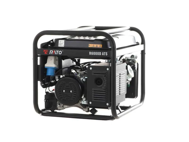 Rato R6000D-ATS AVR - Groupe électrogène à essence avec AVR 6 kW - Continue 5.5 kW Monophasé