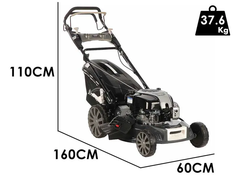 Blackstone SP530 B&S Deluxe - Tondeuse à gazon thermique tractée - Moteur Briggs&Stratton 750PXI