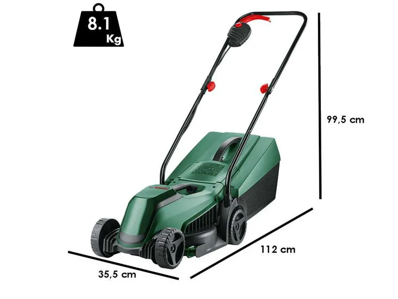 Tondeuse à gazon électrique à batterie BOSCH EasyMower 18-32 - 200 - 18V 4Ah