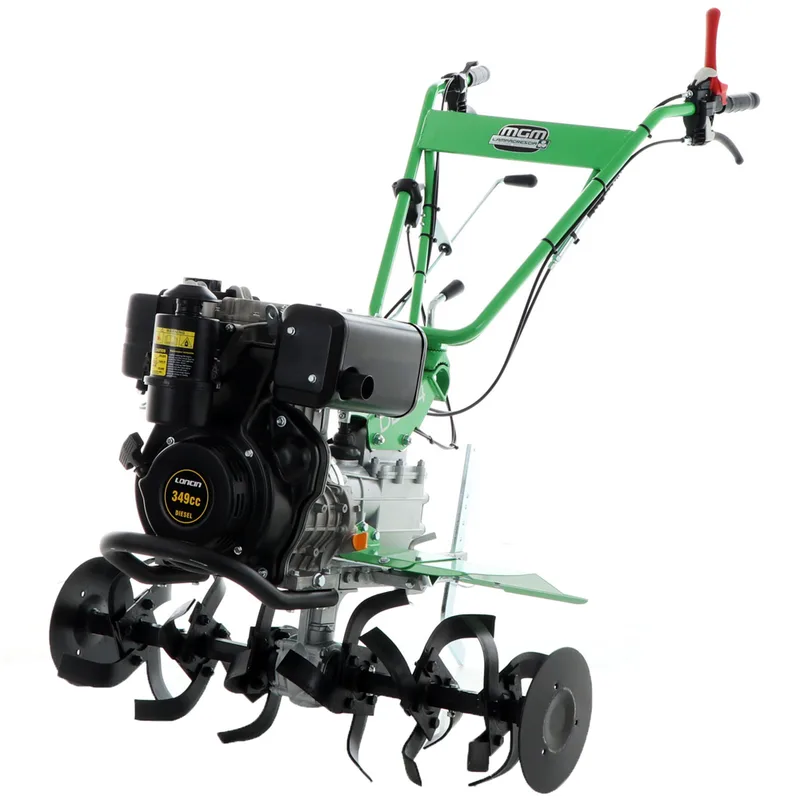 Lampacrescia MGM DL914 - Motobineuse diesel 7 CV - Moteur Loncin
