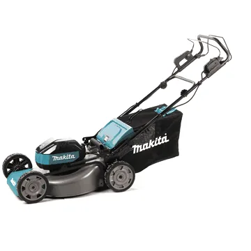 Makita LM004JB101 - Tondeuse à batterie - Coupe de 53 cm - Bac de 70 L - 64V 10Ah
