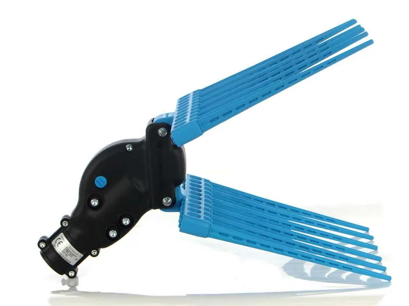 Campagnola Elektra - Perche en aluminium - 210 - 280 cm - Peigne vibreur électrique à batterie