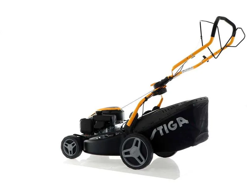 Stiga COMBI 748 S - Tondeuse à gazon thermique tractée - 4 en 1 - Moteur ST 140