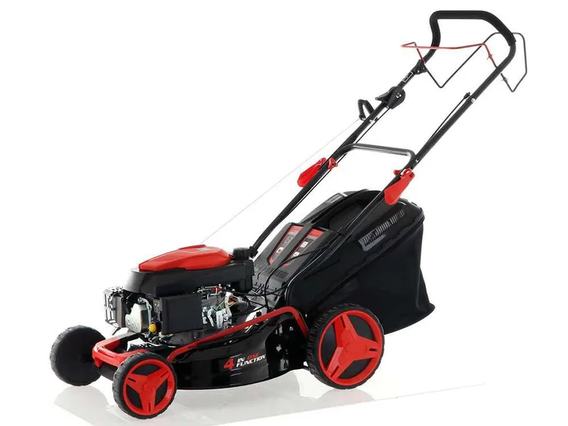 Blue Bird Sprint B46 T - Tondeuse à gazon thermique tractée - 4 en 1 - Coupe 46 cm