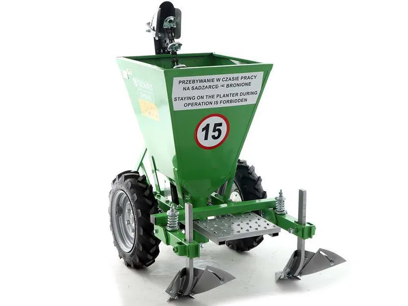 Bomet Gemini - Planteuse de pommes de terre à une rangée - Roues en caoutchouc