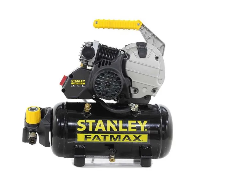 Stanley Fatmax HY 227/8/6E - Compresseur d'air électrique portatif monophasé - Moteur 2 CV - 6 L