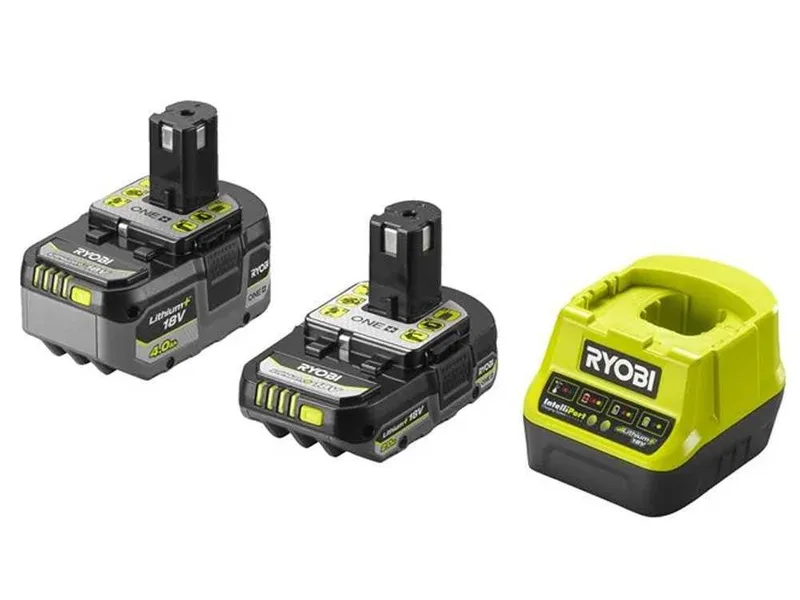 Ryobi RC18120-242X - Batterie au lithium 18V 2Ah/4Ah + chargeur