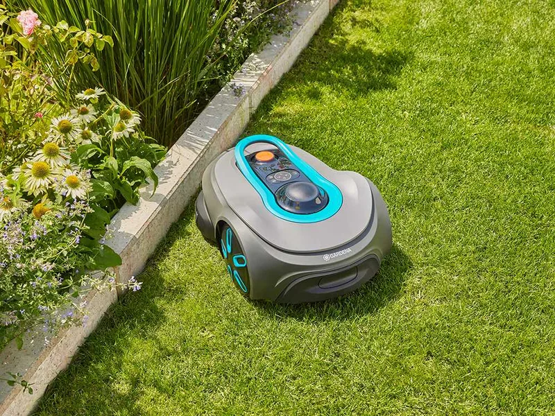 Gardena Smart SILENO Free 600 - Robot tondeuse - Gestion avec l'application Gardena Smart - Sans installation