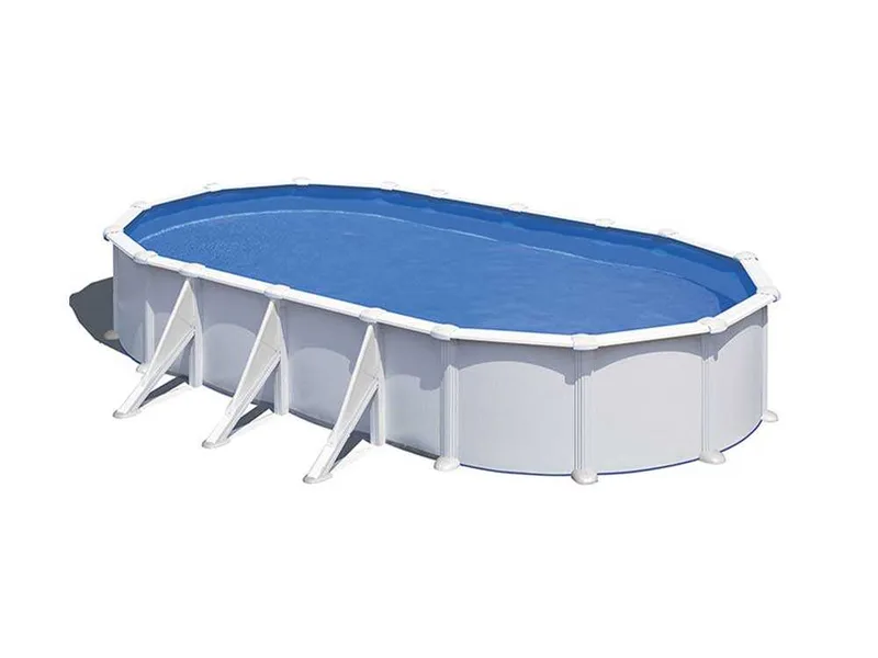Gre Atlantis Ovale 730 x 375 x 132 cm - Piscine hors-sol en acier