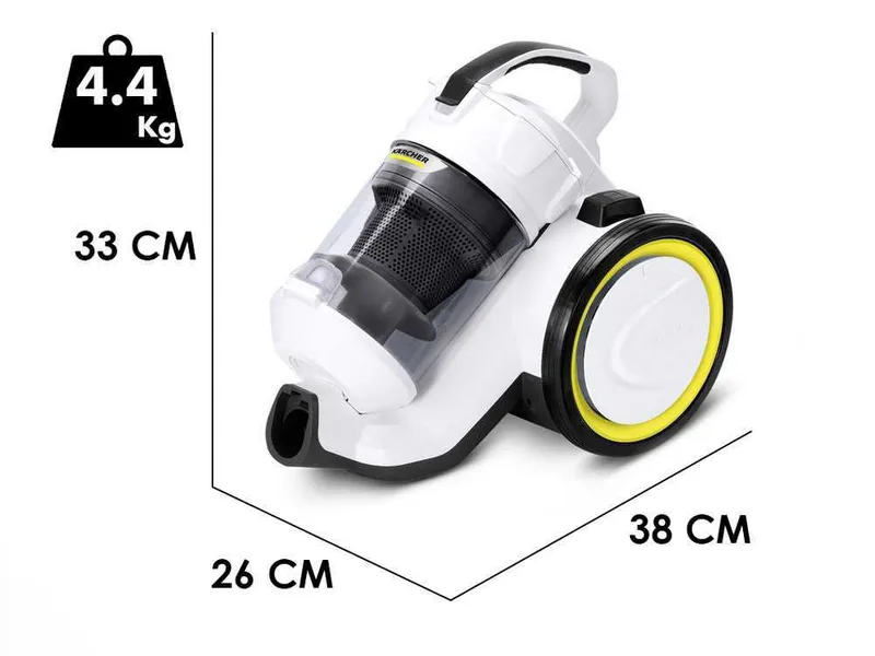 Karcher VC 3 ERP - Aspirateur poussière sans sac - avec technologie multicyclonique - 700 W