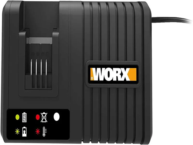 Chargeur ultra quick Worx pour Batterie 20V Powershare, Jusqu'à 6000 mAh