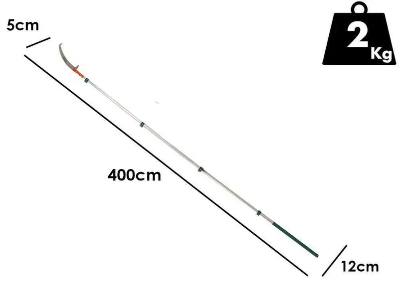 GeoTech STP S 400 - Scie sur perche de rallonge - 155-400cm