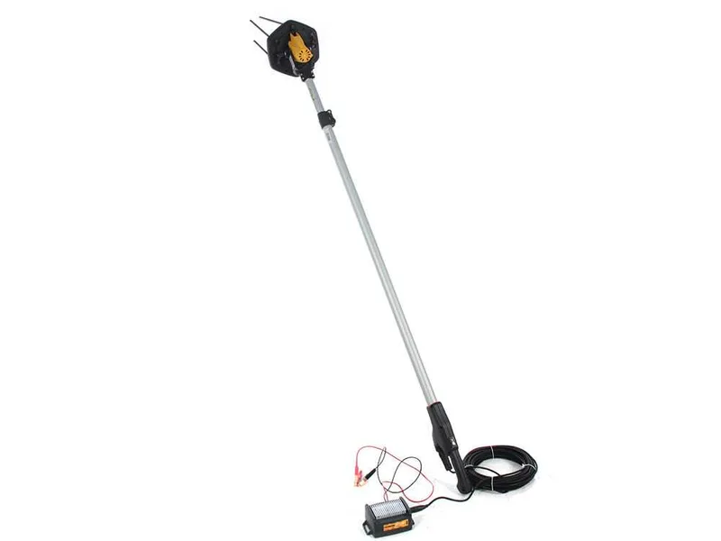 Volpi Giulivo Plus 705XL - Peigne vibreur électrique à batterie 240-360 cm - Perche télescopique