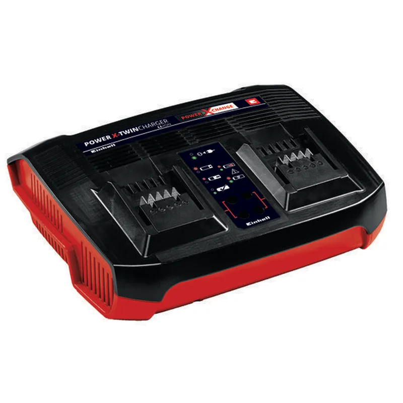 Chargeur double Einhell Power X-Twincharger 3 A - Pour batteries de 18V