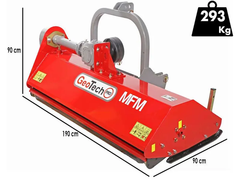 GeoTech Pro MFM-175 - Broyeur pour tracteur - Série moyenne