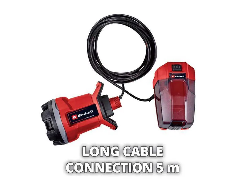 Einhell ge-dp 18/25 - Solo - Pompe immergée pour eaux chargées - de batterie