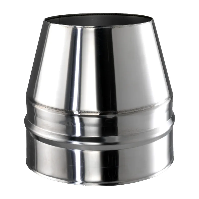 Schiedel ICS terminaison de conduit Ø200 mm double paroi brillant