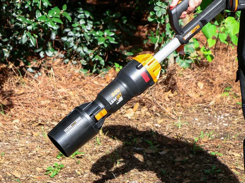 Worx NITRO WG585E - Souffleur à batterie - 2 batteries de 20V 4Ah
