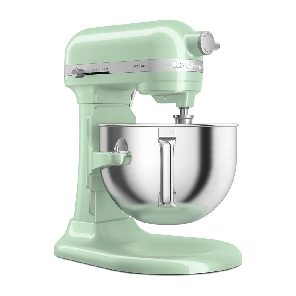 KitchenAid Artisan 5KSM60SPX-EPT Pistache - Batteur mélangeur planétaire avec cuve amovible