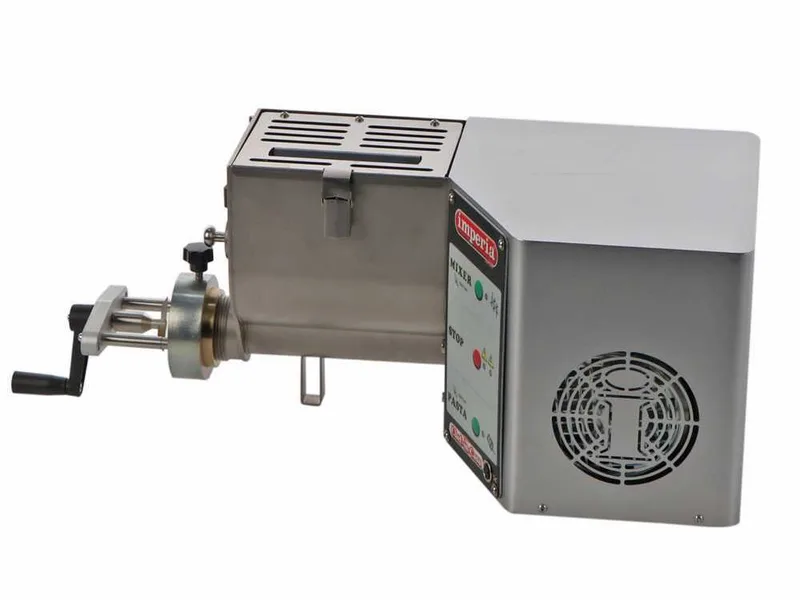 Imperia Chef In Casa - Machine à pâtes professionnelle 2 en 1 - avec coupe-pâte - Pétrissage et extrusion