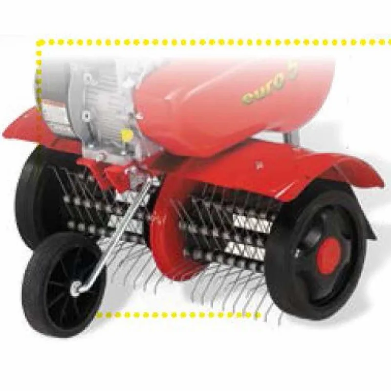 Émousseur gazon à griffes à ressort avec protection motobineuse Eurosystems Euro 5 EVO