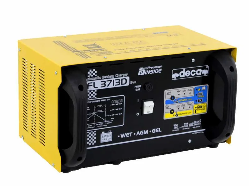 Deca FL 3713D - Chargeur de voiture - mainteneur de charge électronique - monophasé - batteries 6-12-24V