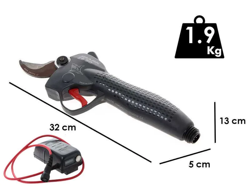 Zanon Shark ZS50 - Sécateur électrique de taille sur perche - 50.4V 2.9 Ah - 255 cm