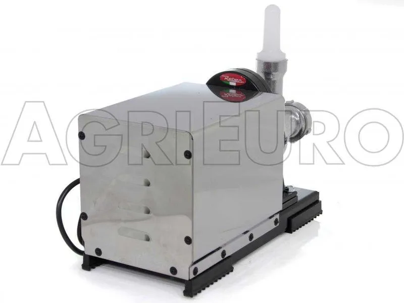 Machine à pâtes Reber 9070NSP INOX avec moteur électrique à induction professionnel 1200W - Motoréducteur à engrenages en acier