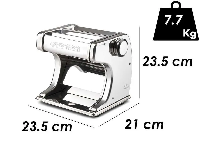 G3 FERRARI Sfoglia Prof - Laminoir - Machine à pâtes électrique en INOX 70W