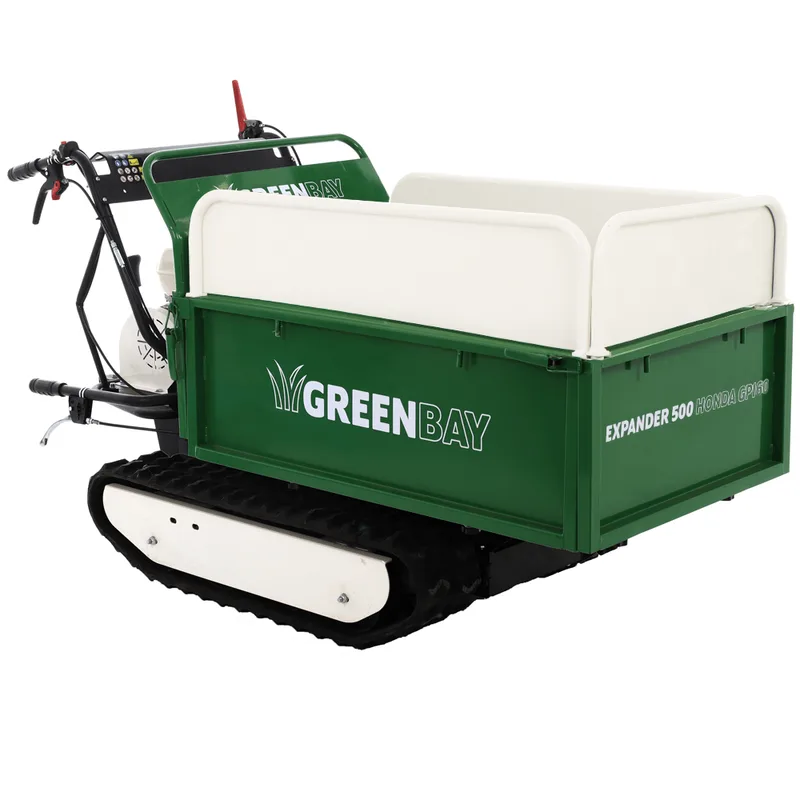 Brouette à moteur GreenBay expander 500 honda GP160 - Caisson extensible - Charge 500 kg