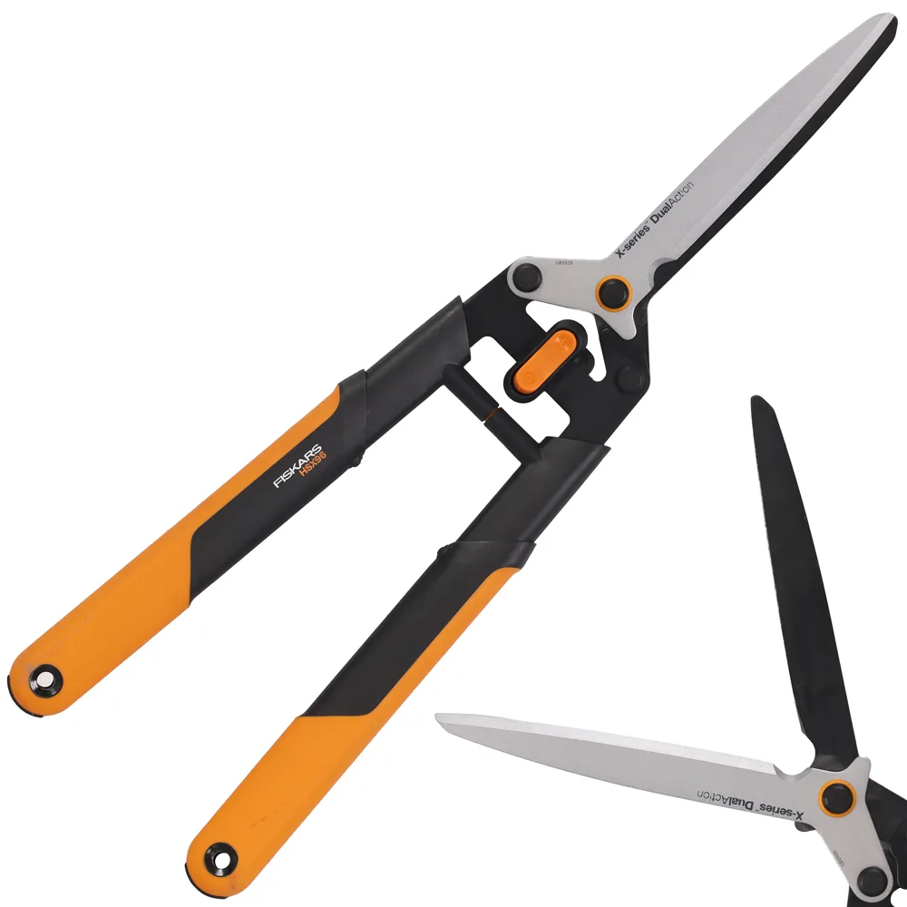 Fiskars Hedge Shears HSX96 - Cisaille à haies - Type de coupe réglable