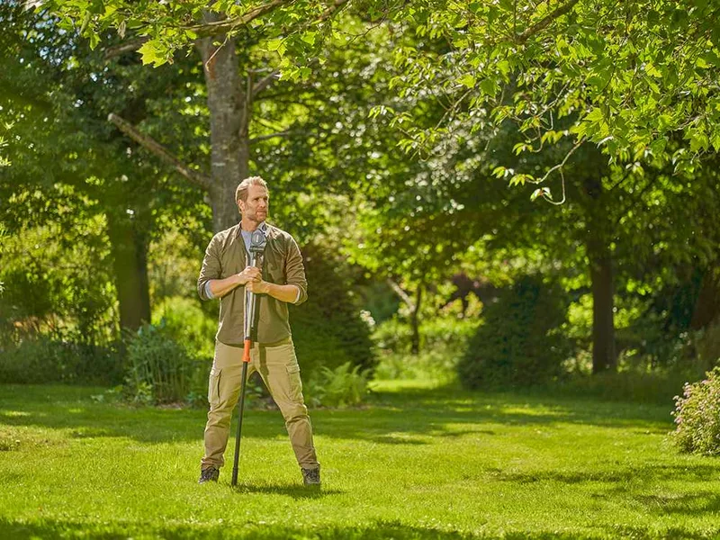 Gardena StarCut Pro S - Coupe-branches sur perche fixe de 160cm - Ø 32 mm