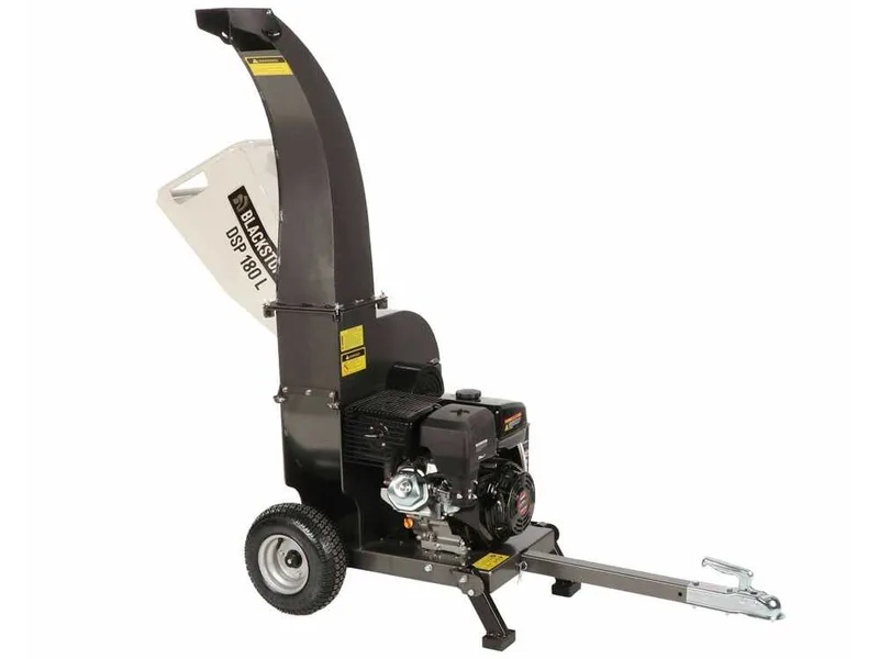 BlackStone DSP 180 L - Broyeur à essence - avec moteur à essence Loncin de 420 cm3