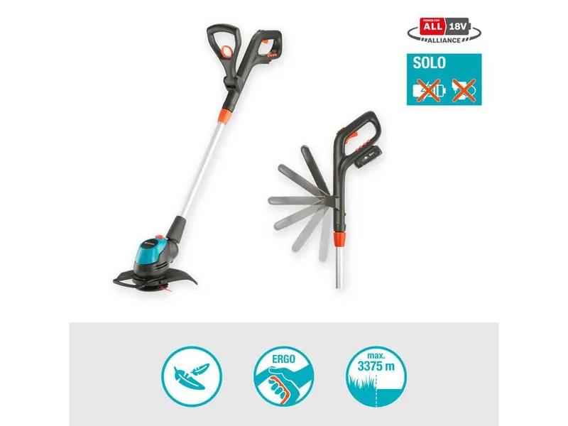 Gardena EasyCut 23/18V - Coupe-bordure à batterie