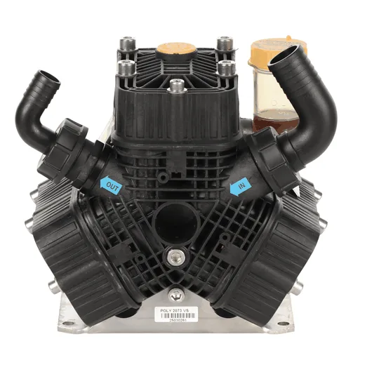 Bertolini Pumps POLY 2073 VS - Pompe à basse pression pour le désherbage à tracteur - version pour acides et produits chimiques