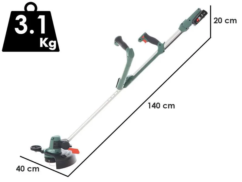 Bosch UniversalGrassCut 18-260 - Coupe-bordure à batterie - 2x18V-2Ah