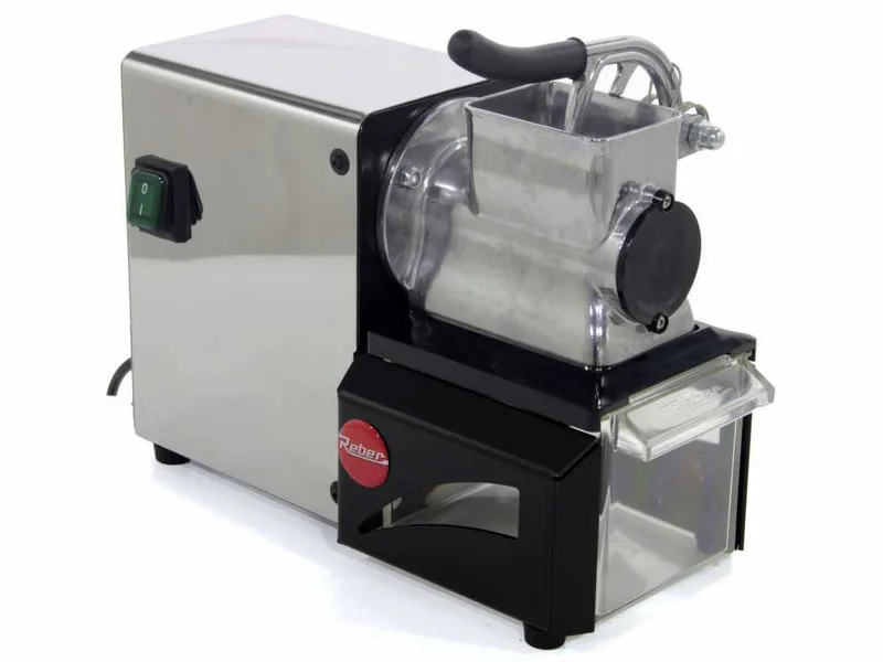 Reber 10053N - Râpe électrique - N.3 - En aluminium et acier - Moteur de 200W - INOX