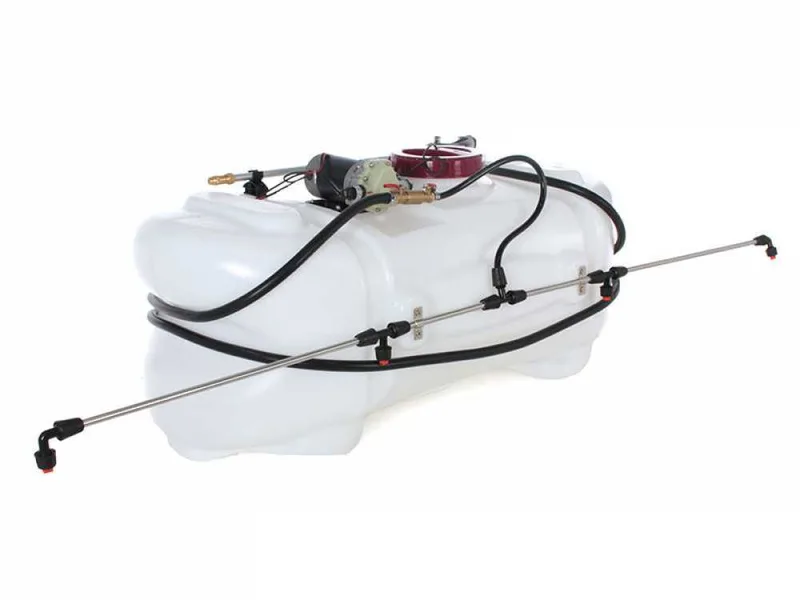 GeoTech CZ100C - Cuve de pulvérisation pour tracteur tondeuse - Pompe 12V - 100L